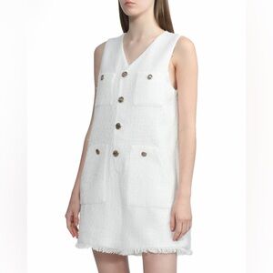 b+ab Mini Sleeveless Button Romper NWT Size XS